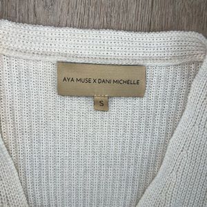 Aya muse x Dani michelle cashmere cardigan